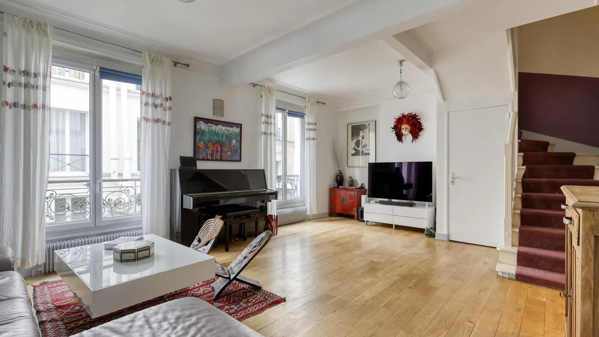 Large Duplex Flat In A Courtyard - Trendy Paris 10 Apartment 0*,